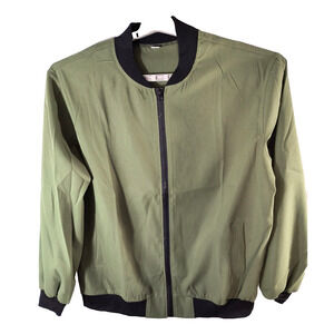 Bomber Jacket Windbreaker Lightweight Waterproof MENS XL Waterproof NWOT